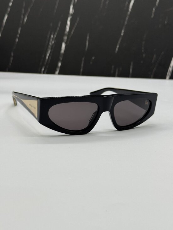 NEW BOTTEGA VENETA BV1277S 001 WOMEN BLACK SUNGLASSES main image 6